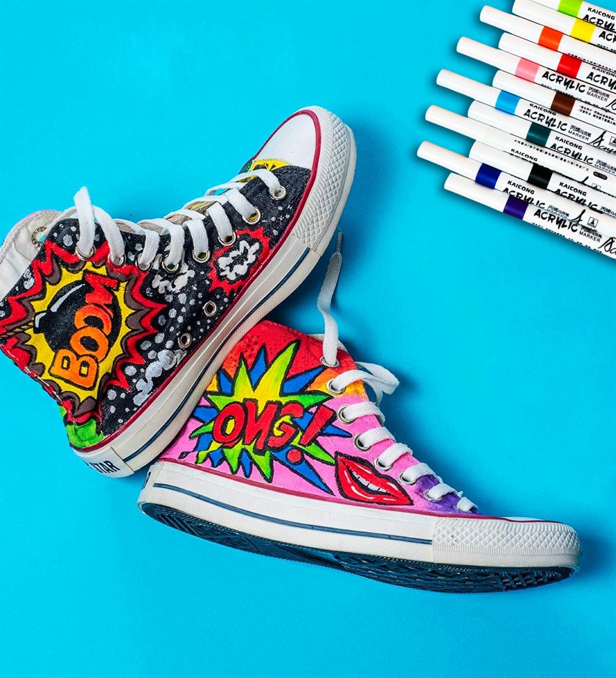 Kutulu 48'li Akrilik Kalem SetgiftmodaBM-1064