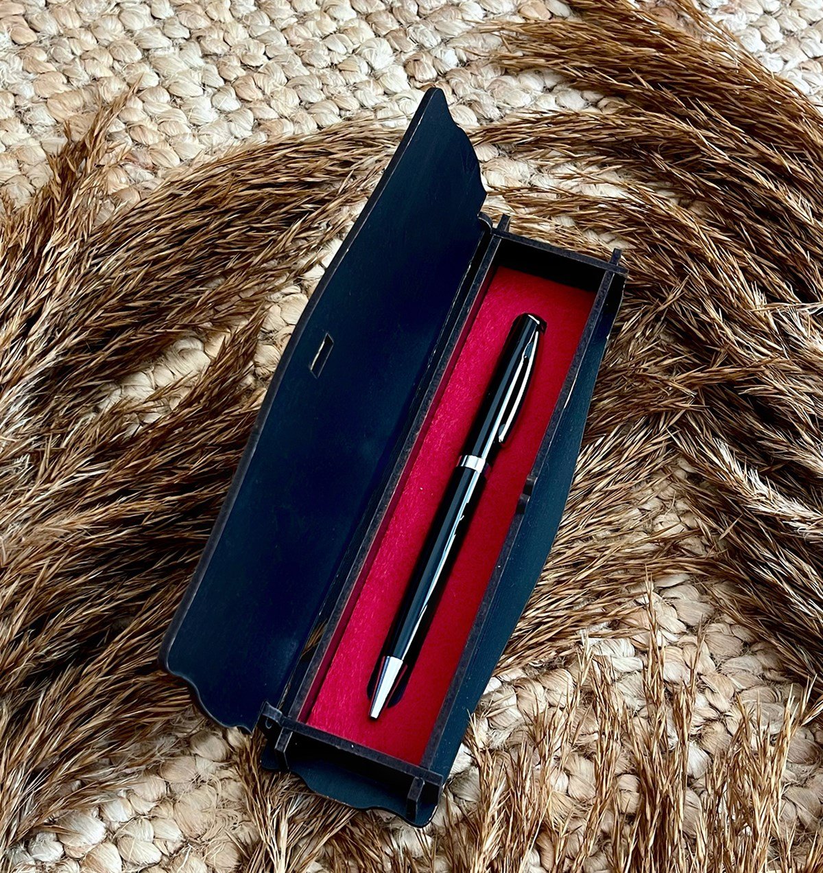 Ahşap Kutusunda Roller Tükenmez KalemGiftmodaGmkm100011