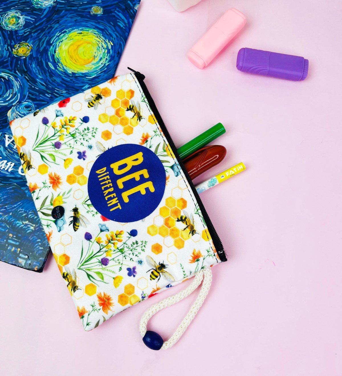 Arı Motto Tasarımlı KalemlikgiftmodaGmklm100182