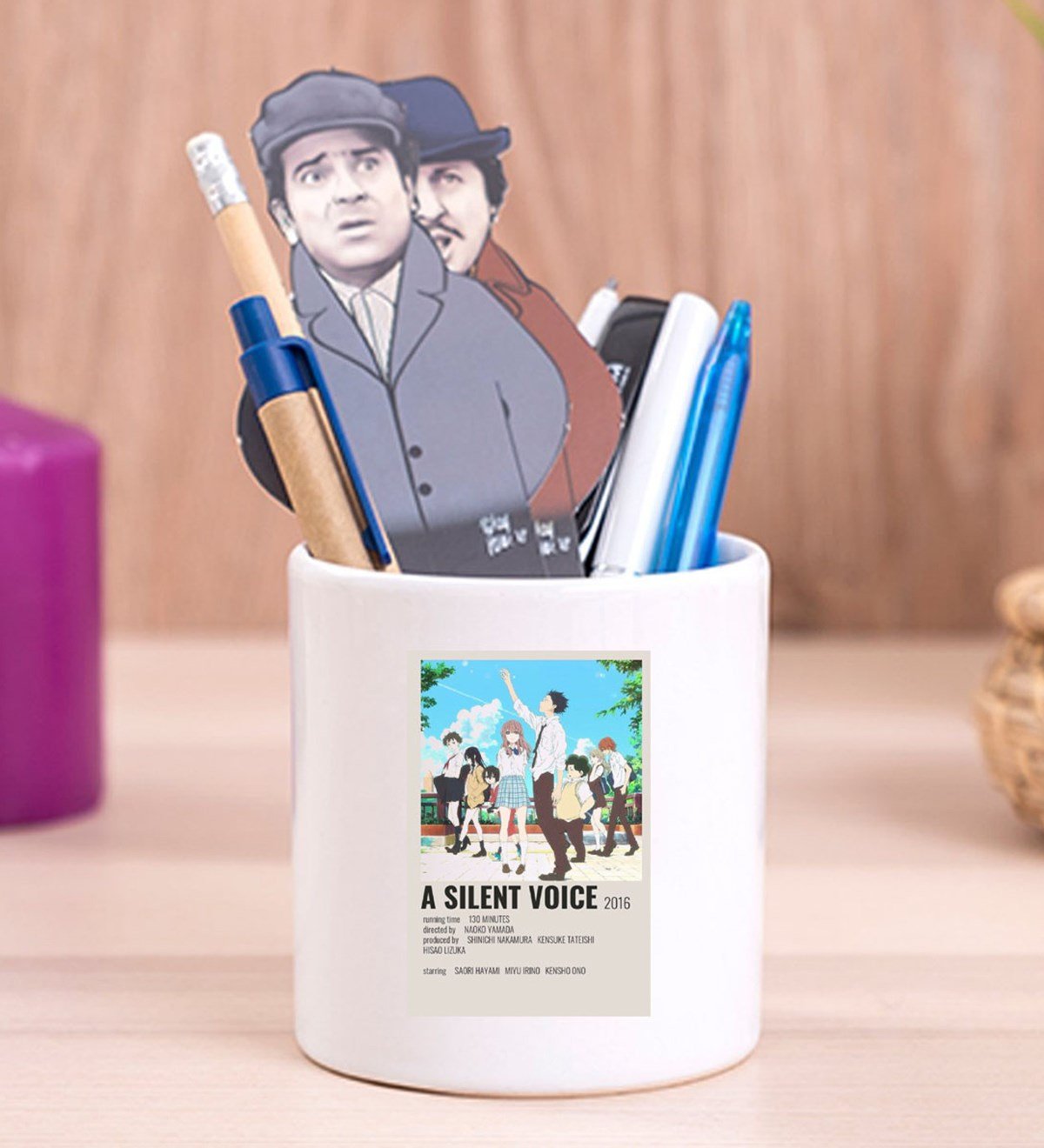 A Sllente Voice Anime Tasarımlı Seramik KalemlikgiftmodaGmklm100063