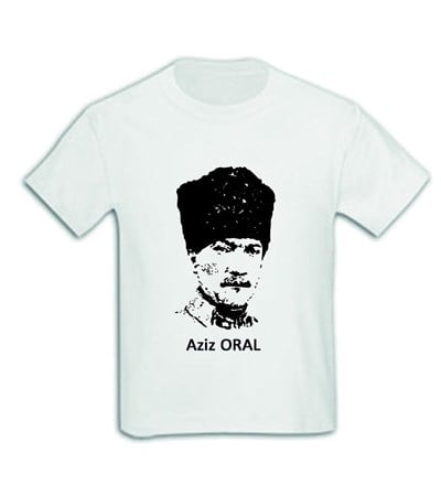 Kişiye Özel 10 Kasım Tasarımlı Erkek Tişört