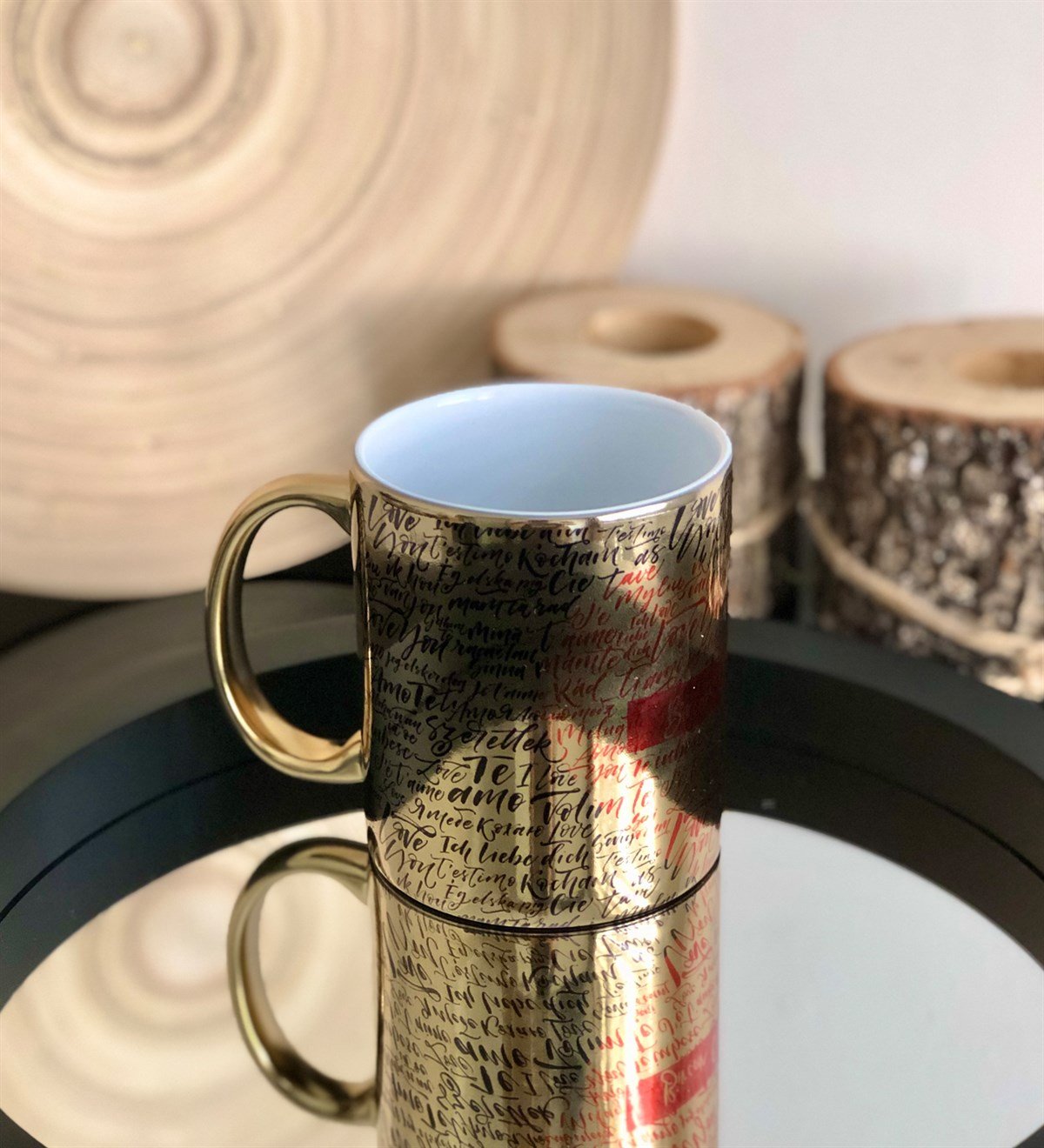 Kişiye Özel 100 Dilde Seni Seviyorum Gold KupaGiftmoda100-Dilde-Gold-Kupa