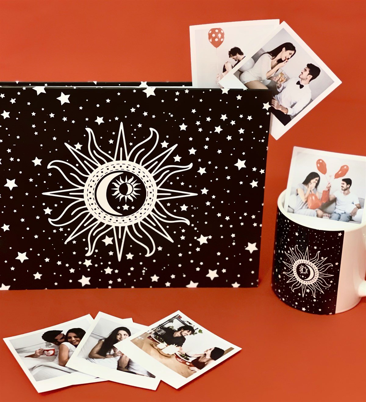 Kişiye Özel 20 Fotoğraflı Tarot Tasarımlı Albüm Ve Kupa SetGiftmodaGmhs100138