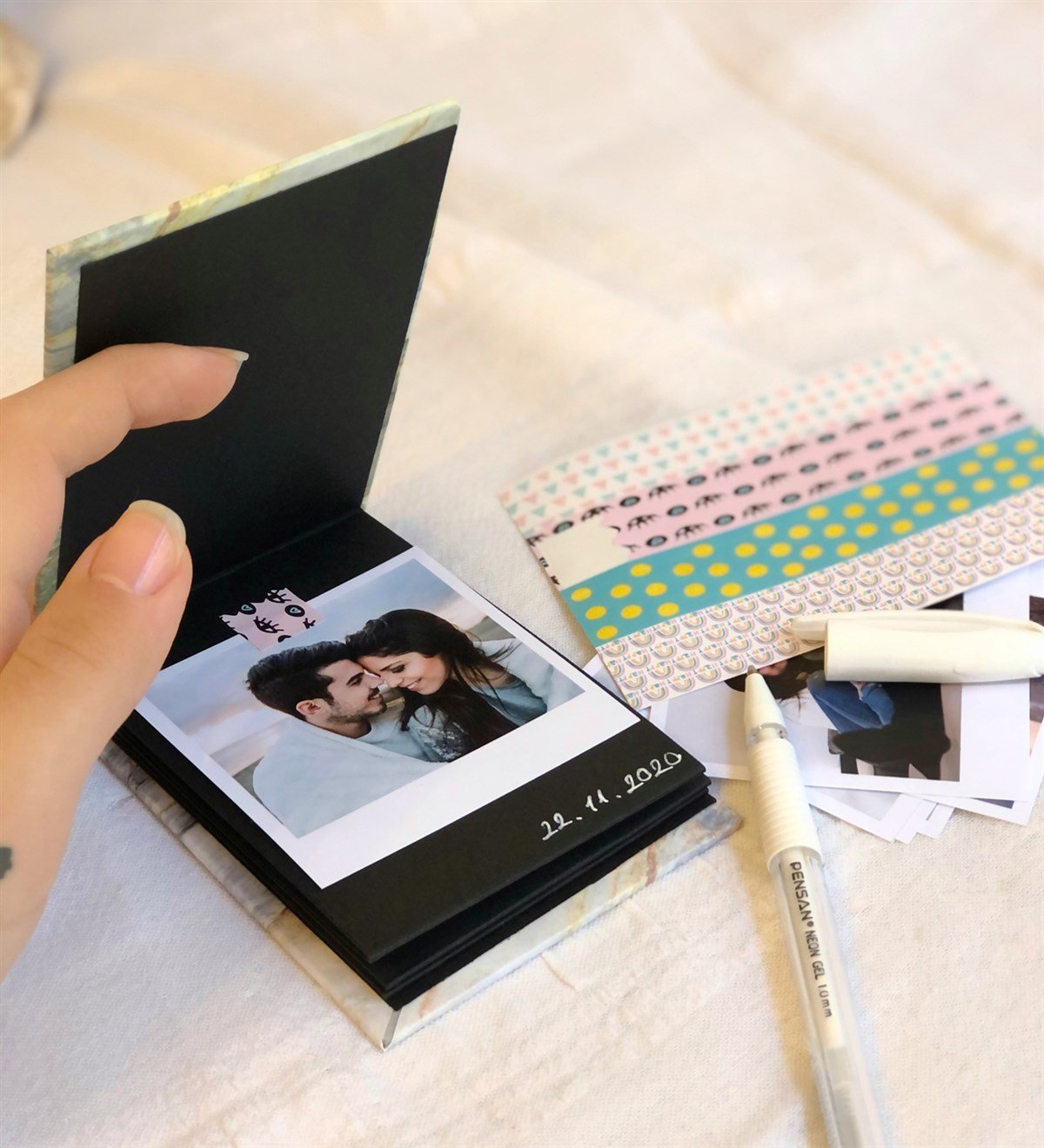 Kişiye Özel 6 Fotoğraflı Amazing Tasarımlı Mini AlbümGiftmodaGmab100002