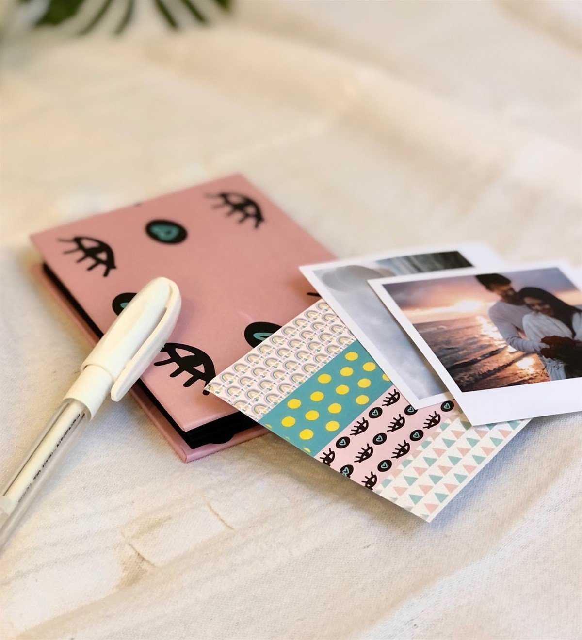 Kişiye Özel 6 Fotoğraflı Nazar Göz Tasarımlı Mini AlbümGiftmodaGmab100005	