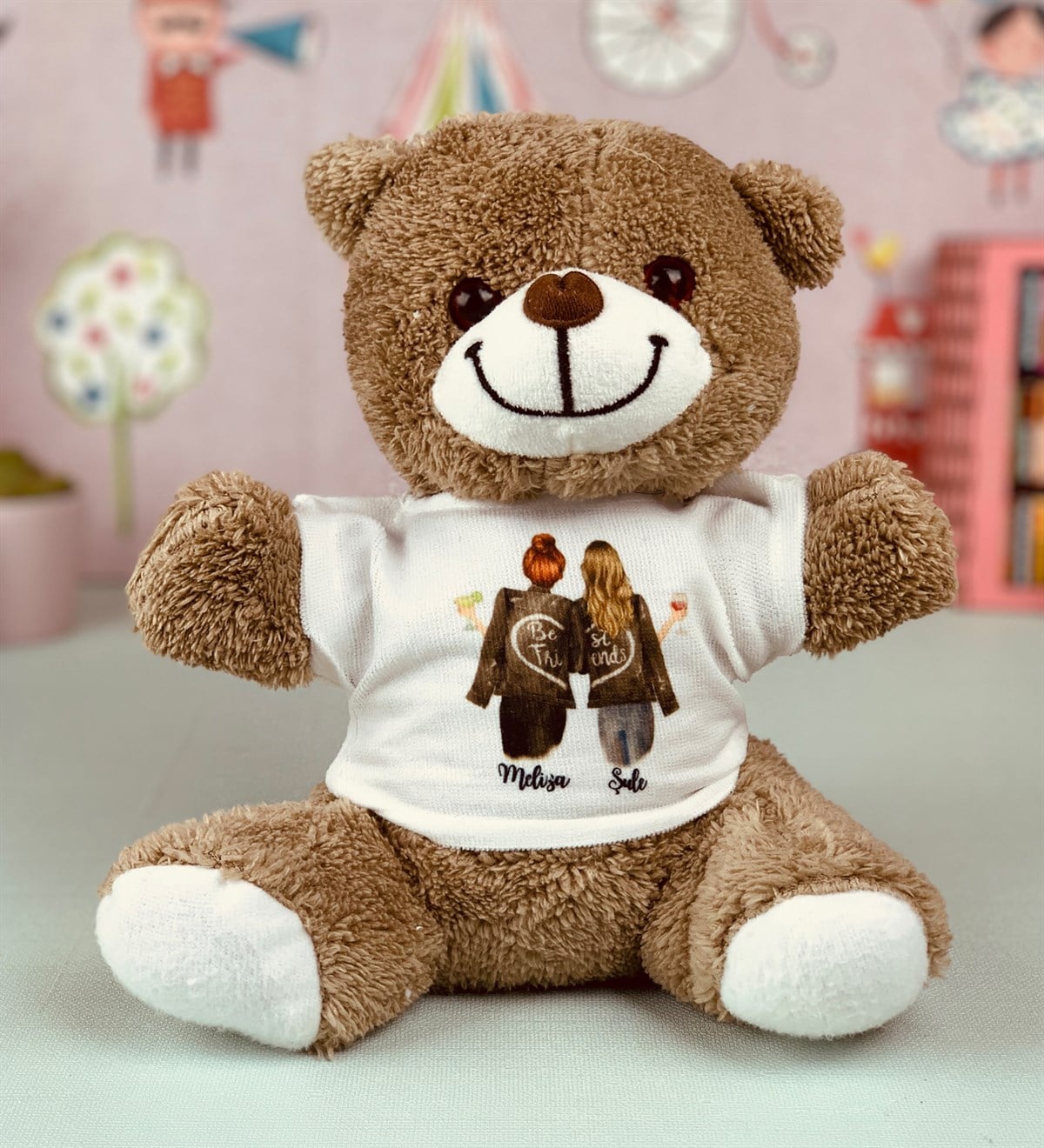 Kişiye Özel Best Friend Tasarımlı AyıcıkGiftmodaBest-Friend-Tasarımlı-Ayıcık-5