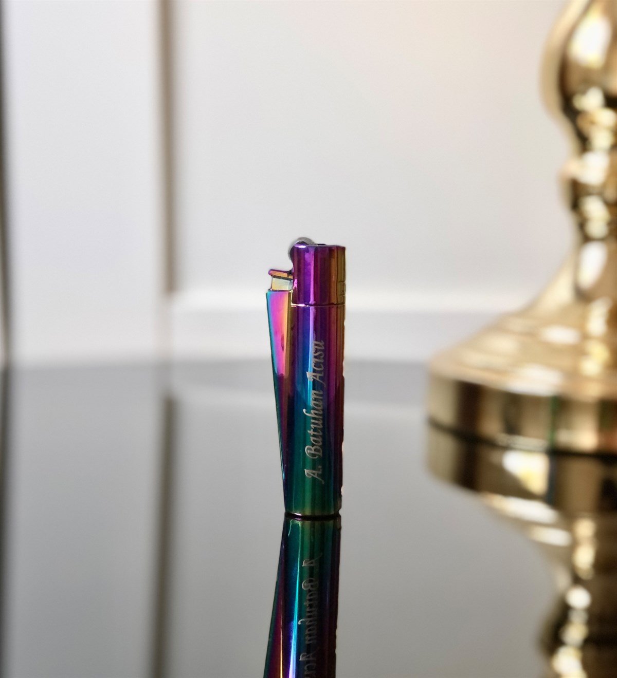 Kişiye Özel Clipper Çakmak GökkuşağıGiftmodaclipper-Gokkusagi