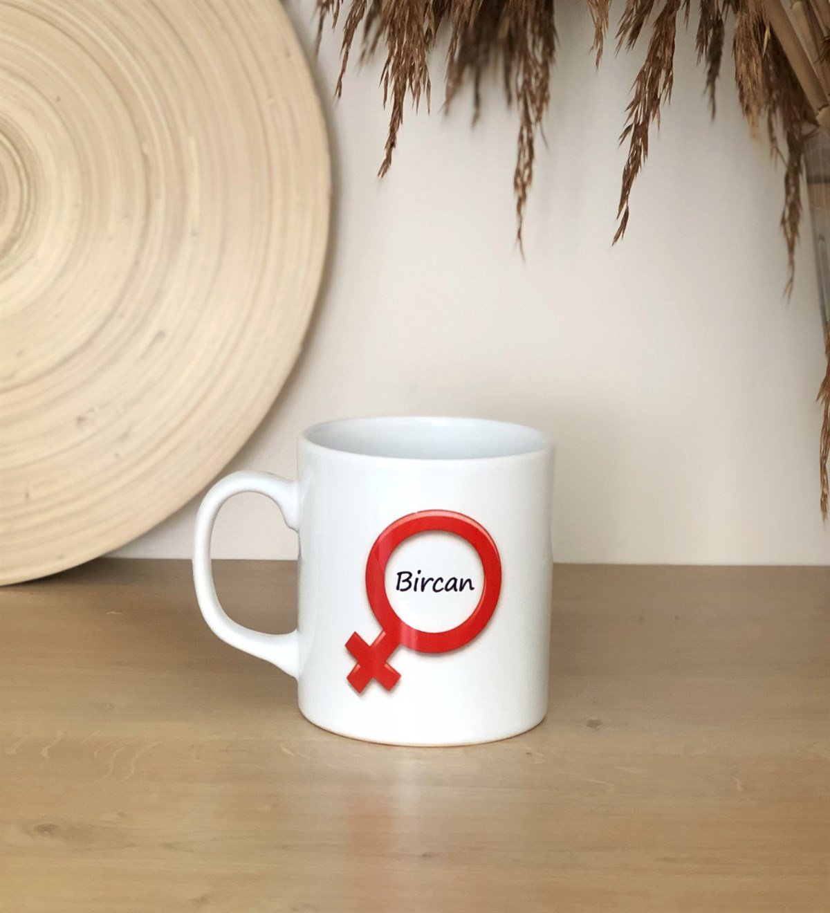 Kişiye Özel Kadın Erkek Sembol Tasarımlı 2'li Sevgili Kupa BardakGiftmodaGMK6199