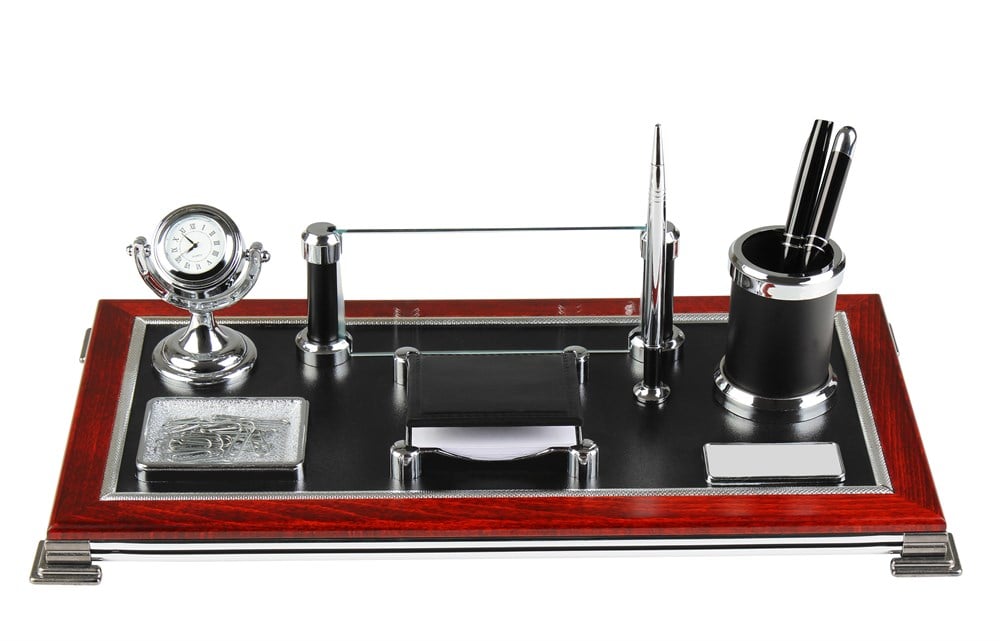 Kişiye Özel Kayın Ağacından Hazırlanmış Masa Üstü İsimlik SetiGiftmodaLD-3500