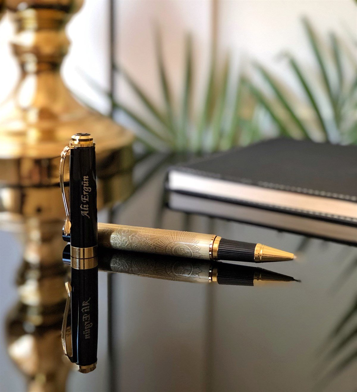 Kişiye Özel Osmanlı Tuğralı Roller Tükenmez KalemGift modaosmanlı-tuğralı-kalem