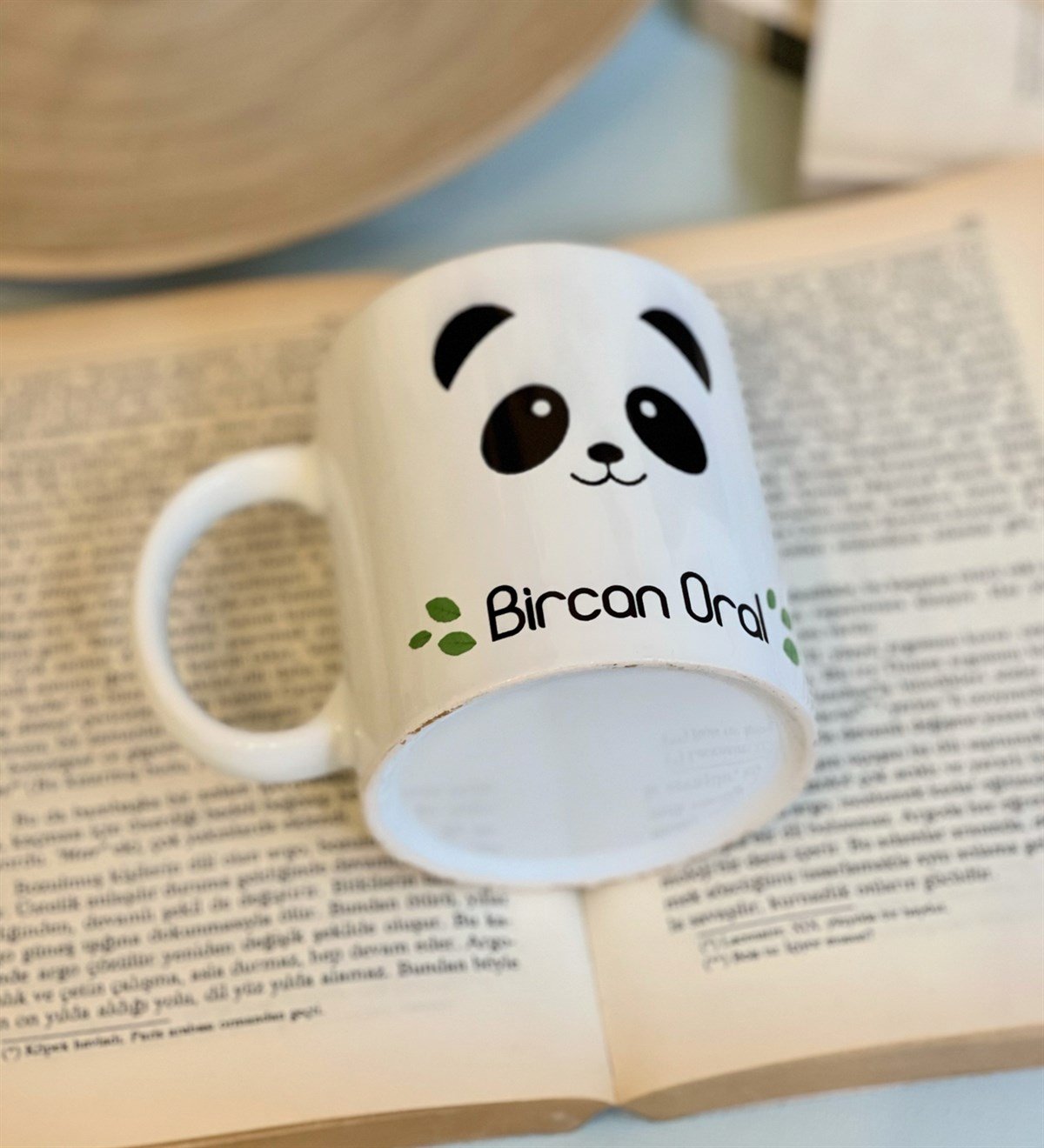 Kişiye Özel Panda Tasarımlı Kupa GiftmodaGmkp100093