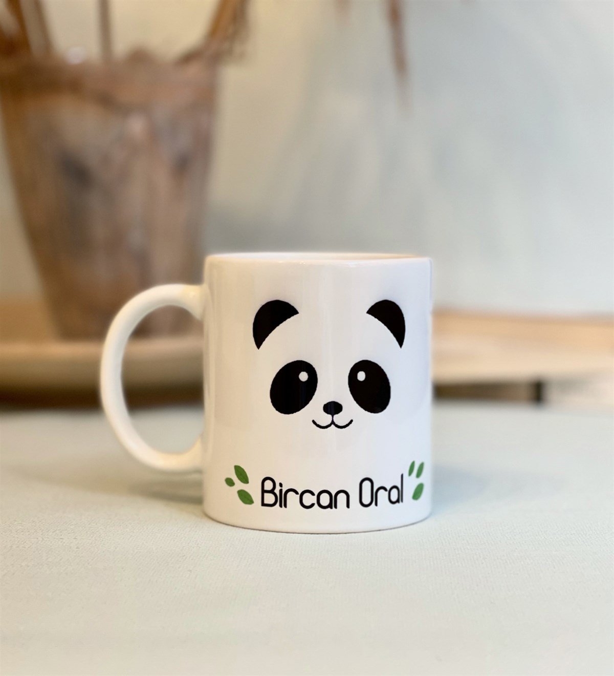 Kişiye Özel Panda Tasarımlı Kupa GiftmodaGmkp100093