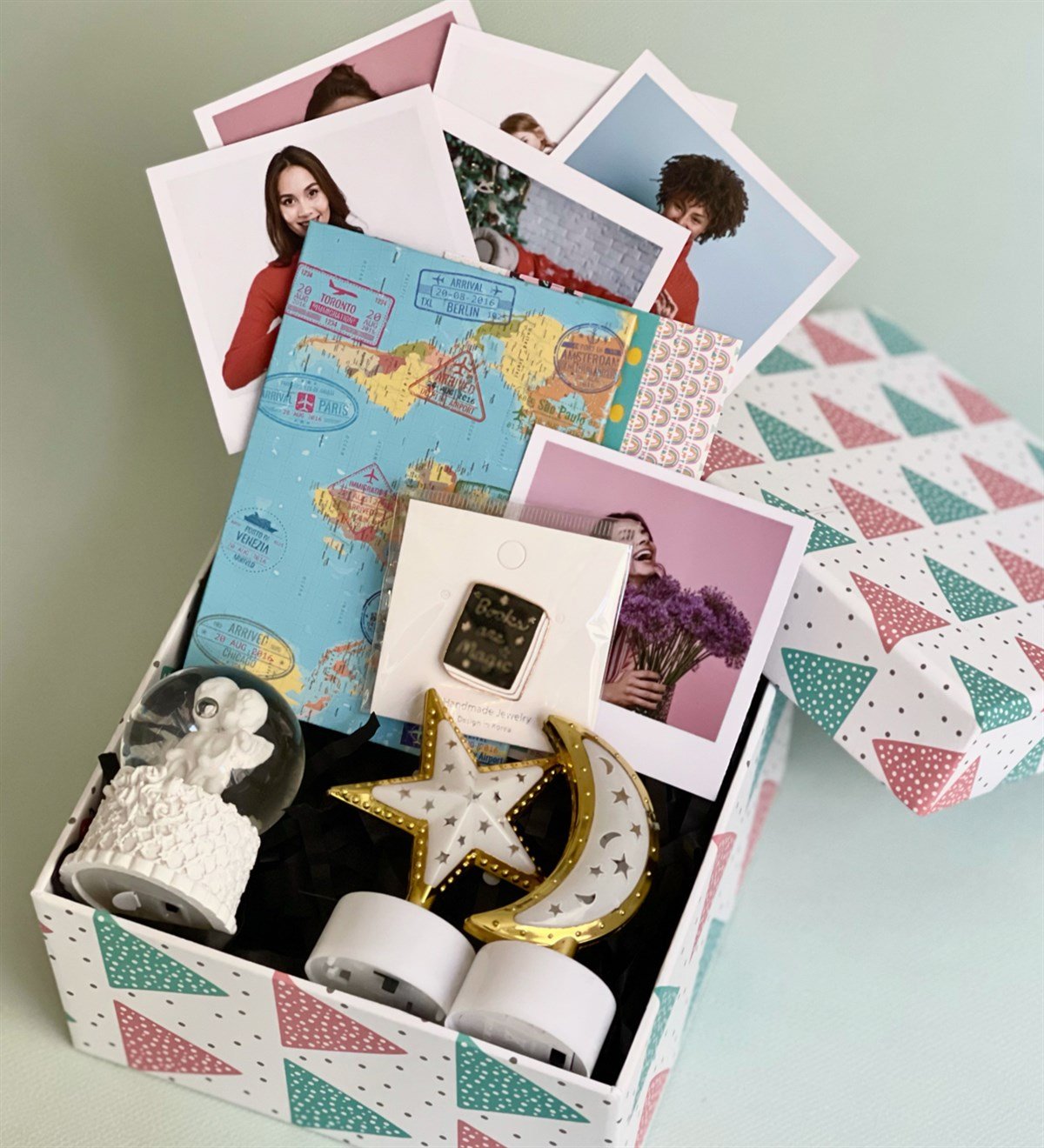 Kişiye Özel Travel Tasarımlı Hediye SetiGiftmodaGmhs100330