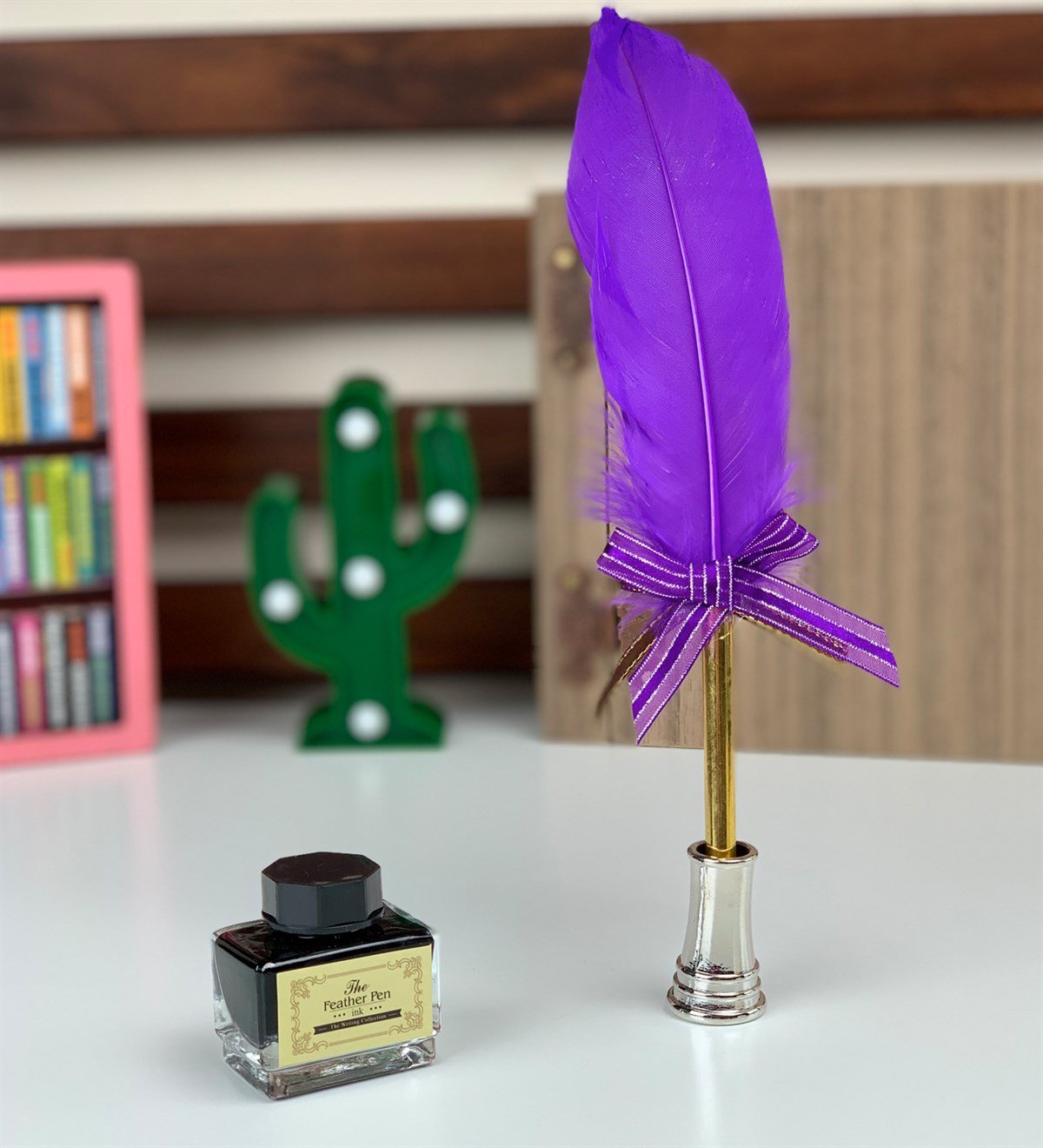 Kişiye Özel Tüylü Divit KalemGiftmodaGM-2017-Kişiye-Özel