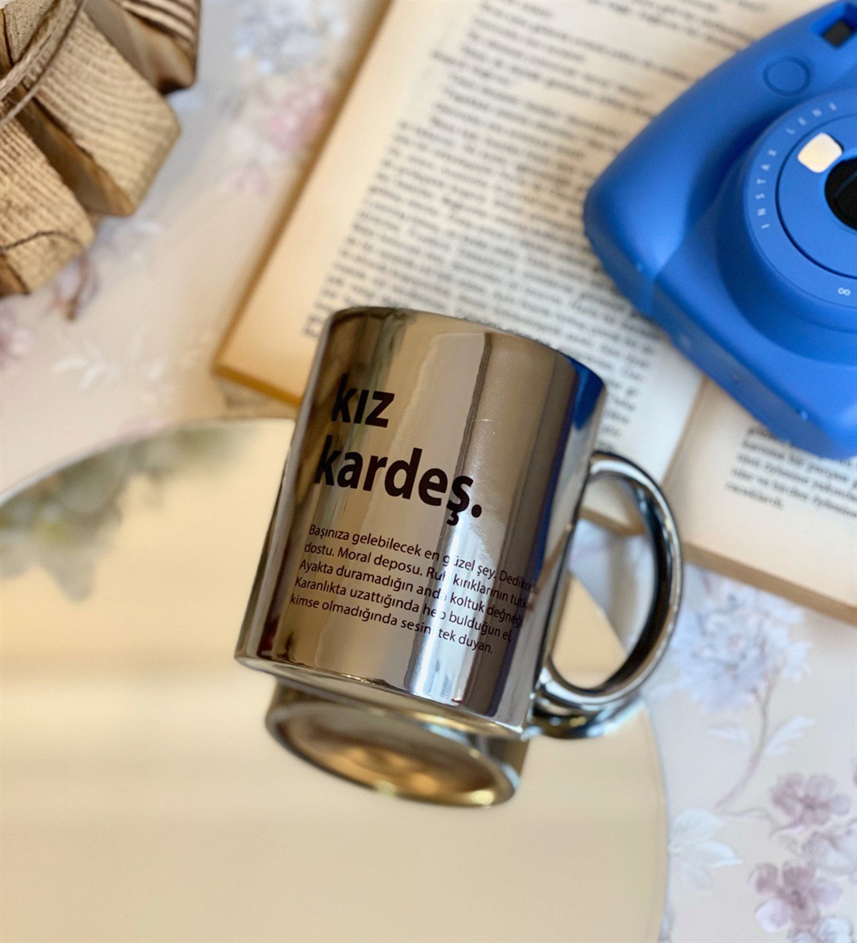 Kız Kardeş Tasarımlı Gümüş KupaGiftmodaGmkp100107