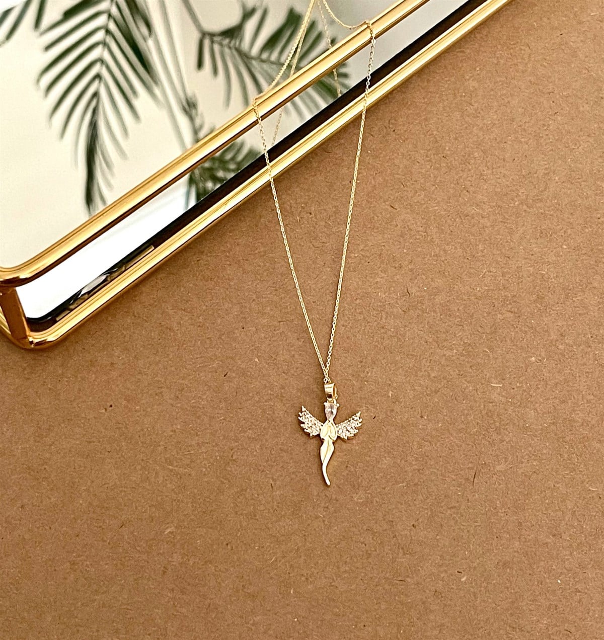 İyilik Meleği Tasarımlı KolyegiftmodaGmky100019