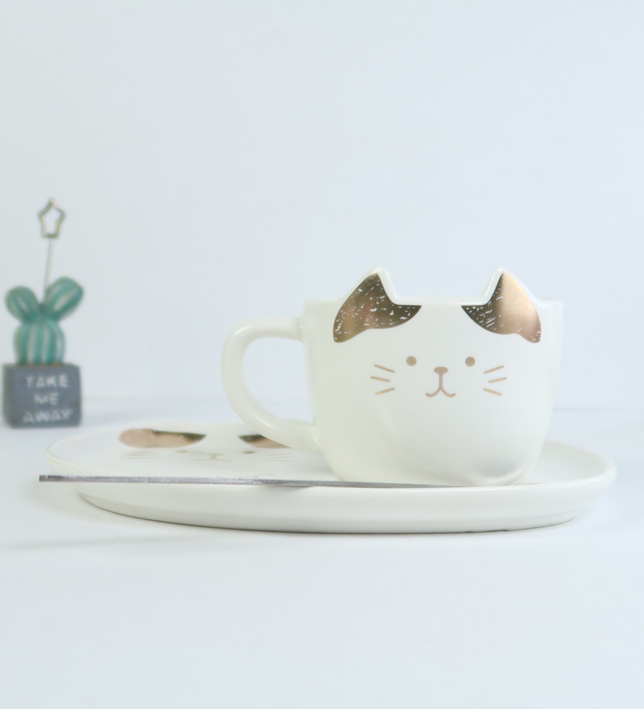 Kedi Temalı Seramik Kahve Seti BM-2360giftmodaBM-2360
