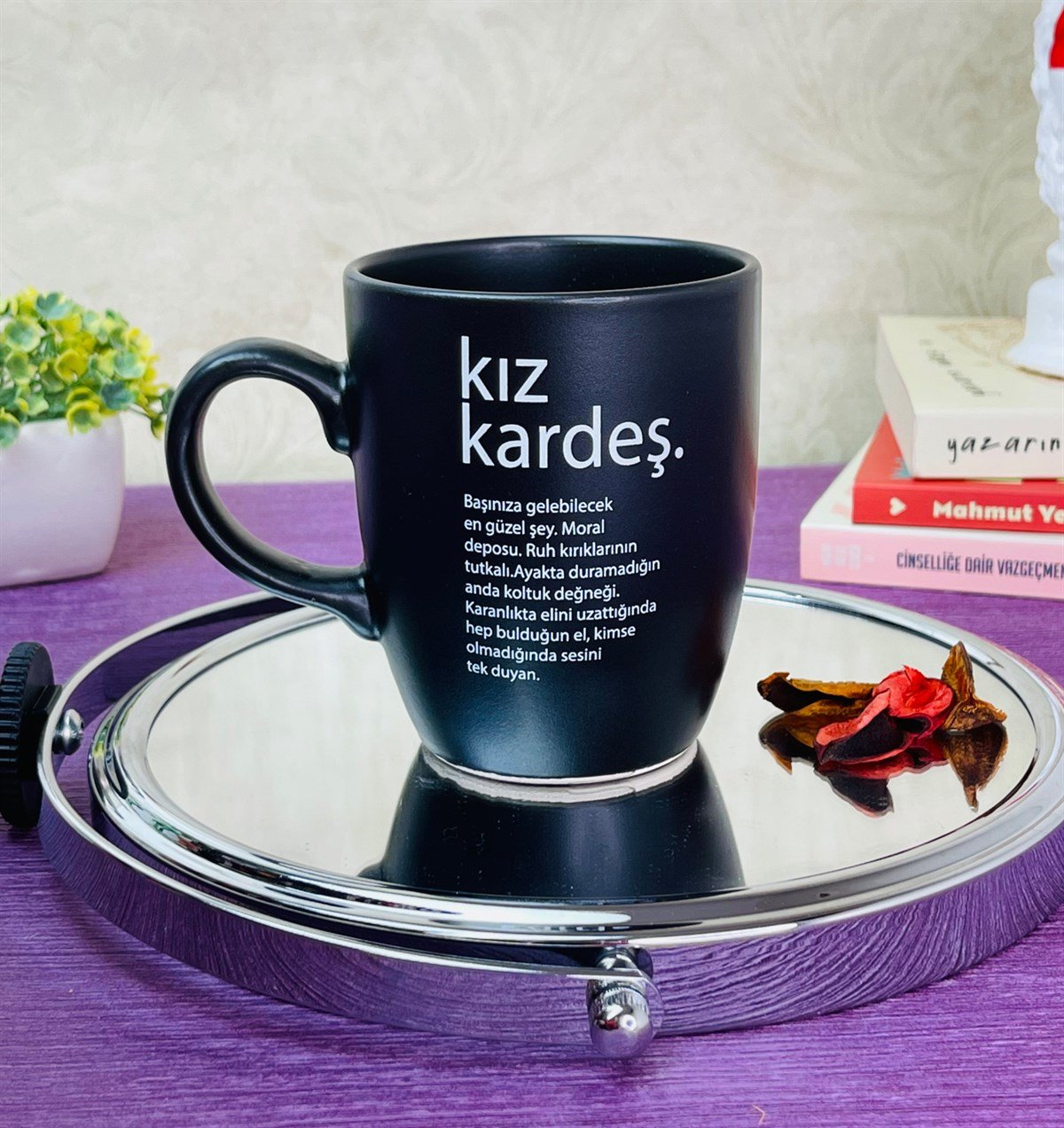 Kız Kardeş Tasarımlı 9 Cm Kupa BardakgiftmodaGmkp100307