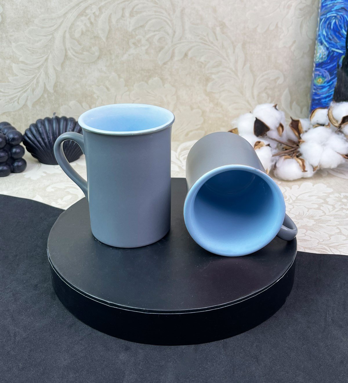 2'li İçi Renkli Kupa 250 MlgiftmodaGmkp100605