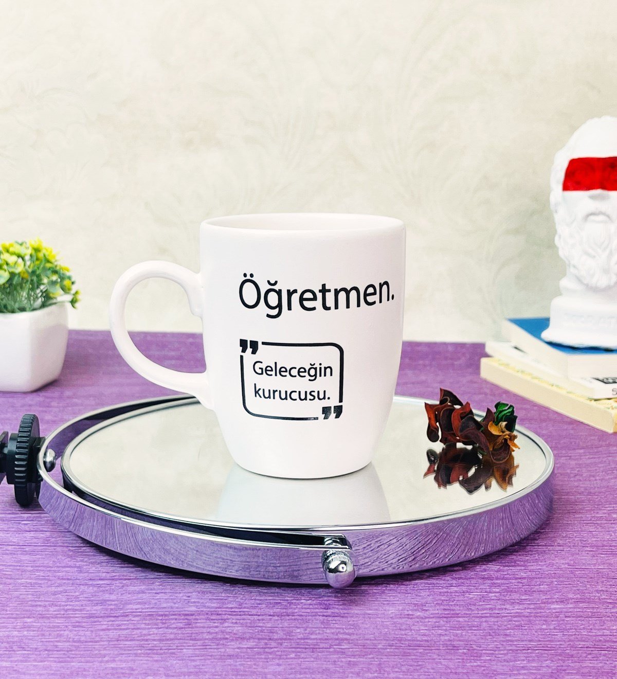 Öğretmen Tasarımlı 9 Cm Kupa BardakgiftmodaGmkp100311