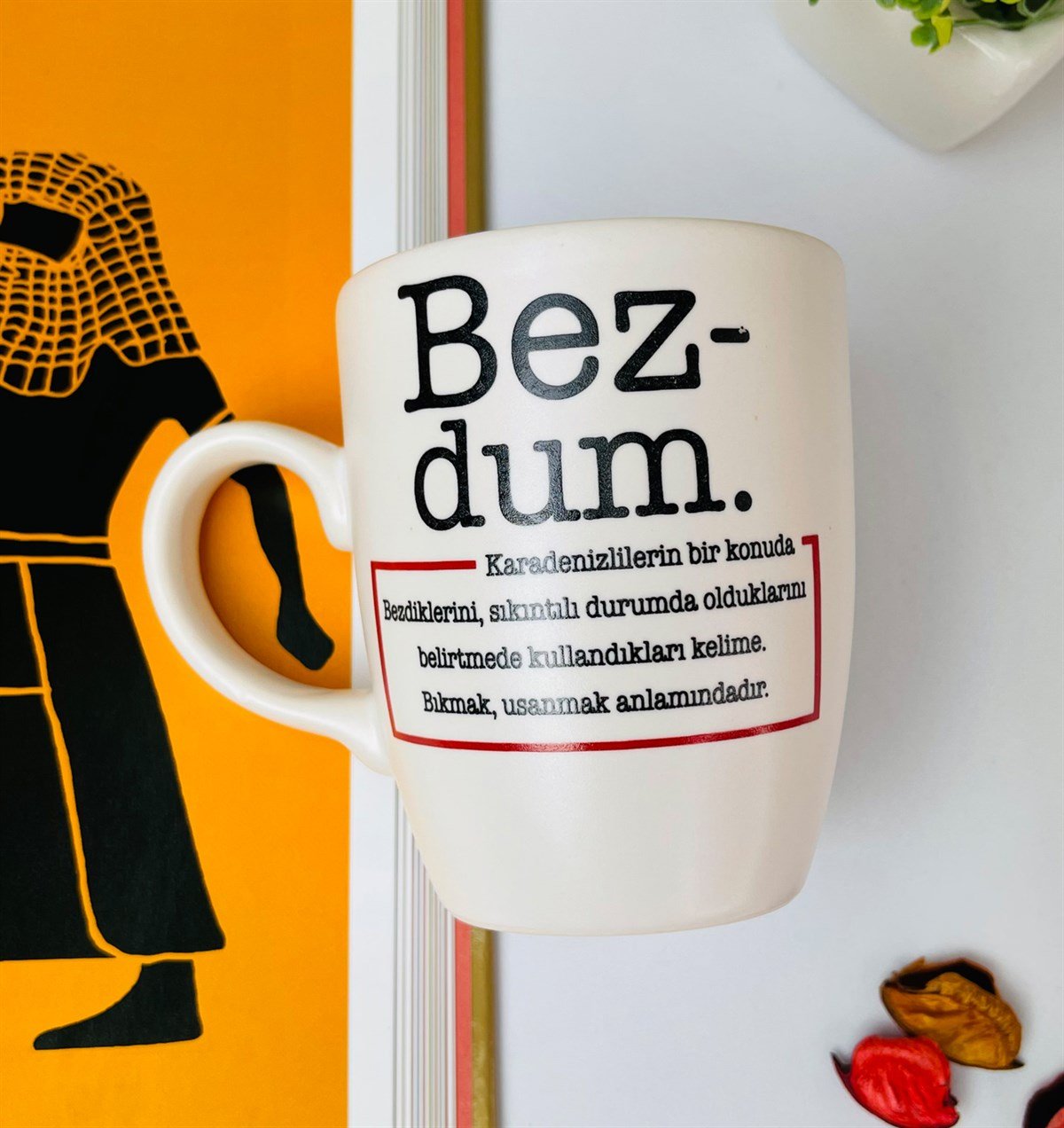 Bezdum Tasarımlı 9 Cm Kupa BardakgiftmodaGmkp100295