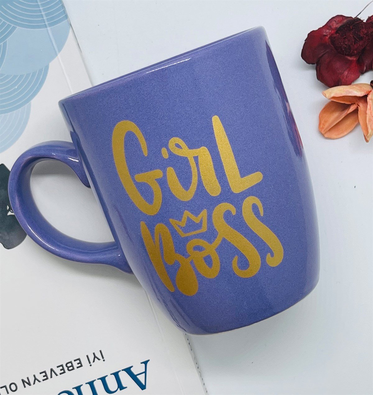 Girl Boss Tasarımlı 9 Cm Kupa BardakgiftmodaGmkp100223