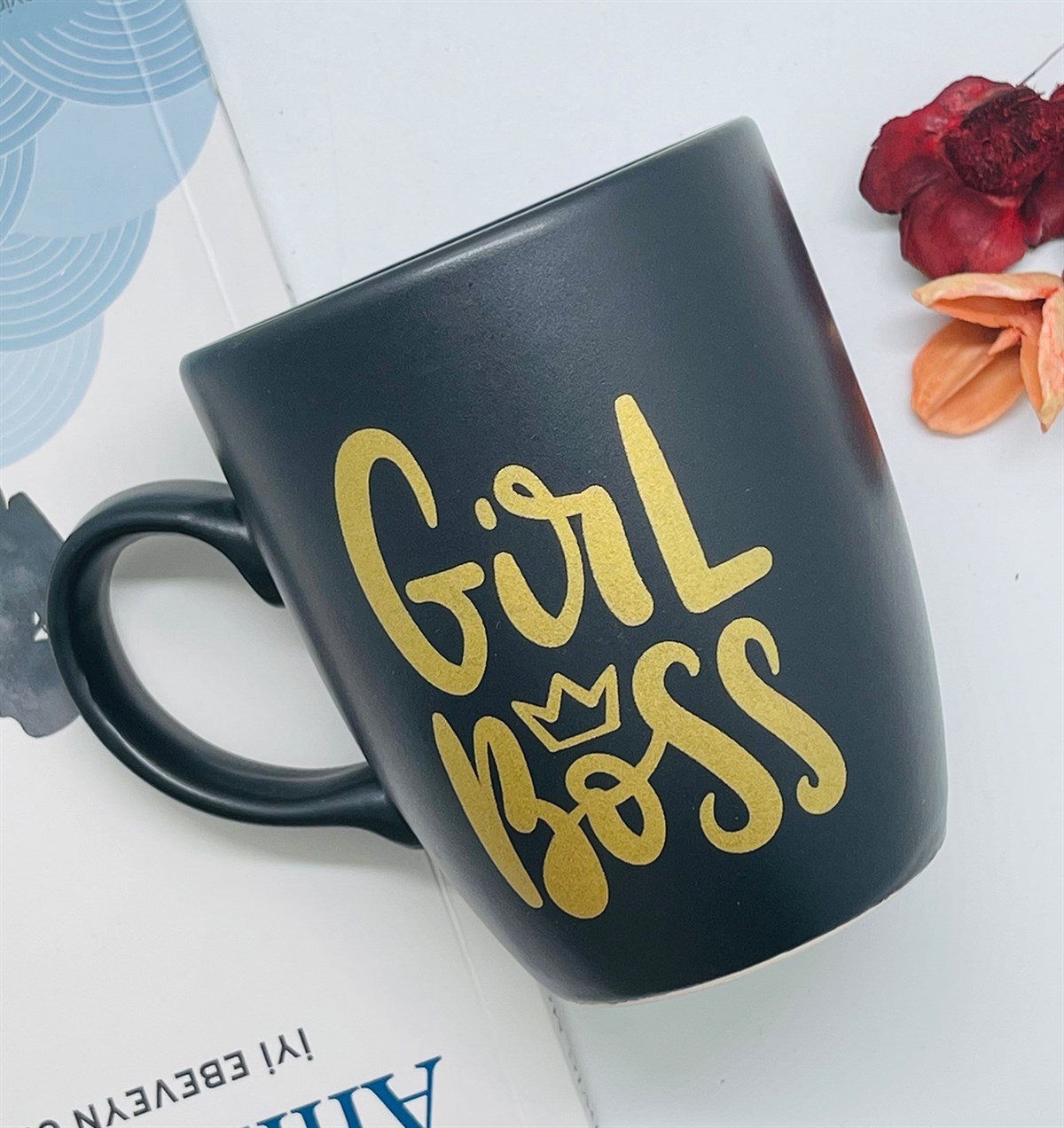 Girl Boss Tasarımlı 9 Cm Kupa BardakgiftmodaGmkp100223