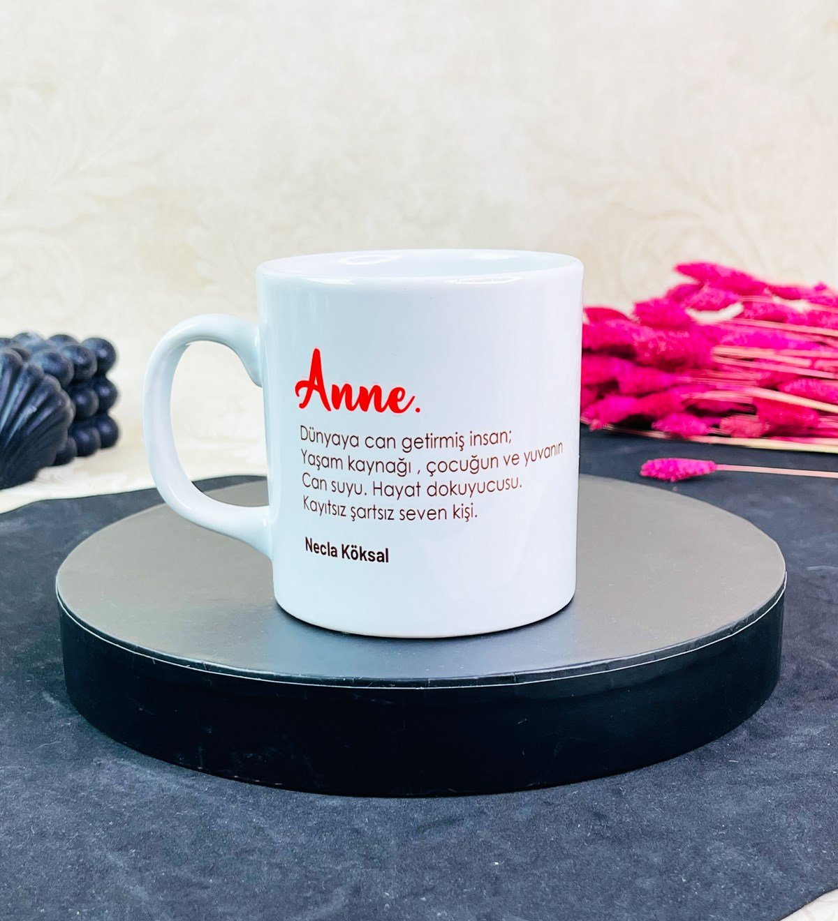 Kişiye Özel Fotoğraflı Anne Tasarımlı Kupa BardakgiftmodaGmkp100555