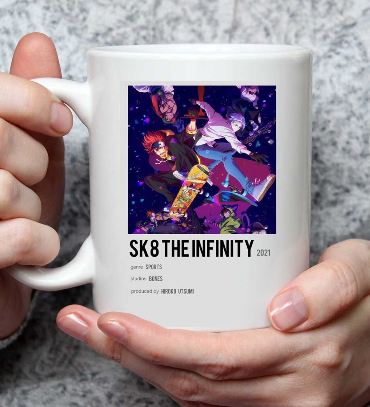 Sk8 The Infinity Anime Tasarımlı Kupa BardakgiftmodaGmkp100504