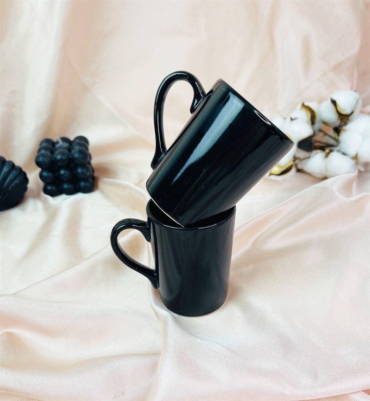 Gold Master 2'li Siyah Renk Filtre Kahve Fincanı 150 MlgiftmodaGmkp100400