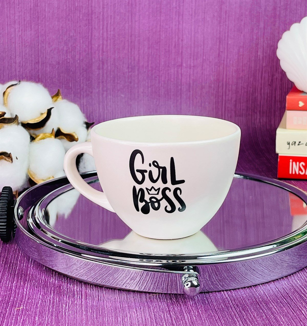 Girl Boss Tasarımlı 6 Cm Kupa BardakgiftmodaGmkp100250