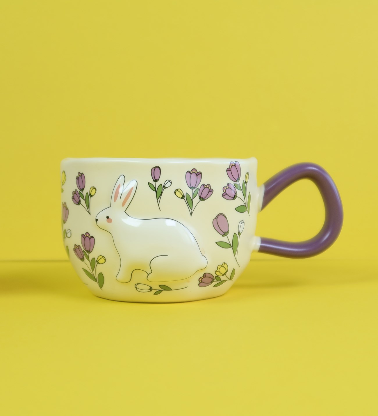 Tavşan Bahçesi Seramik Kupa BM-2382giftmodaBM-2382