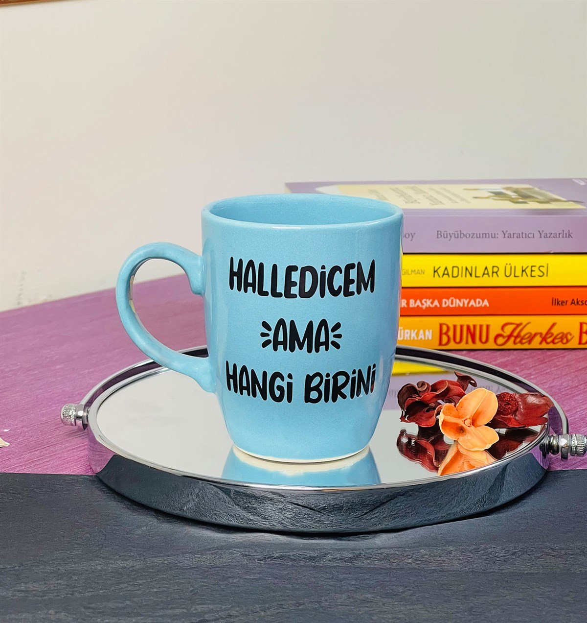 Halledicem Ama Hangi Birini Tasarımlı 9 Cm Kupa BardakgiftmodaGmkp100225