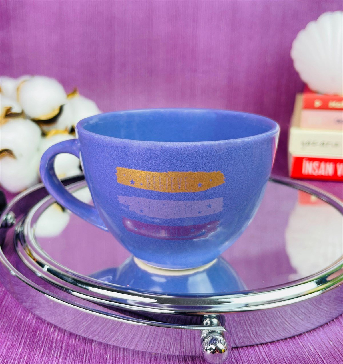 Believe Dream Sihine Tasarımlı 6 Cm Kupa BardakgiftmodaGmkp100267