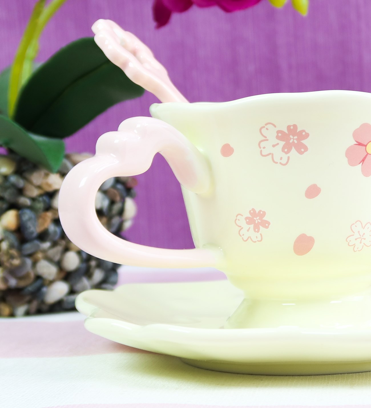 Dekoratif Renkli Kahve Kupası BM-2328giftmodaBM-2328