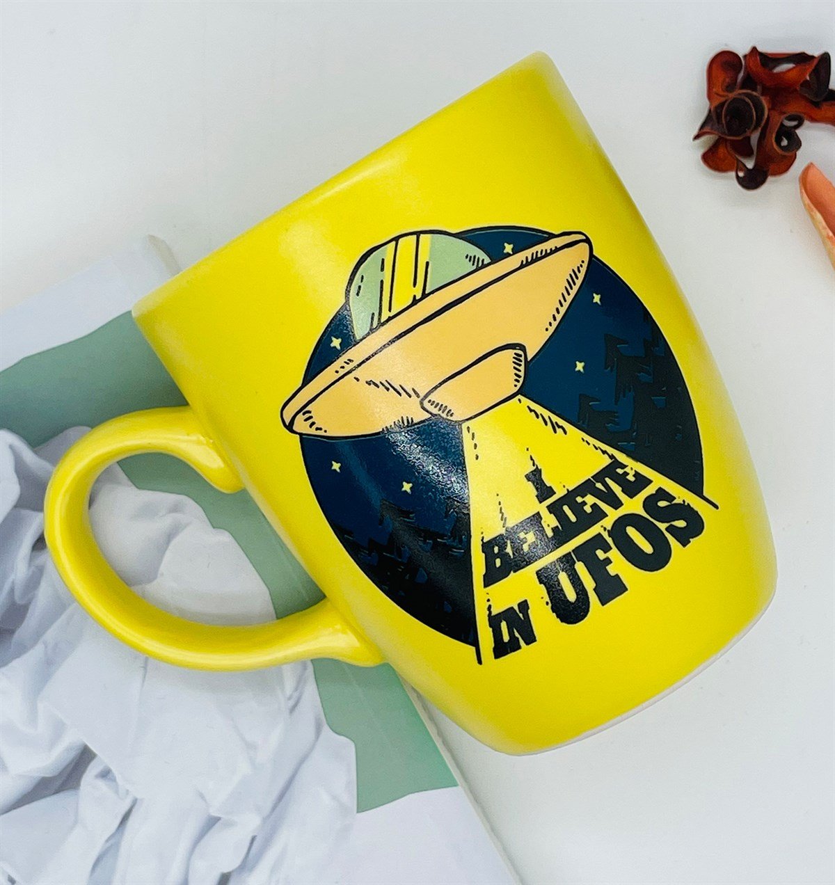 Ufo Tasarımlı 9 Cm Kupa BardakgiftmodaGmkp100227