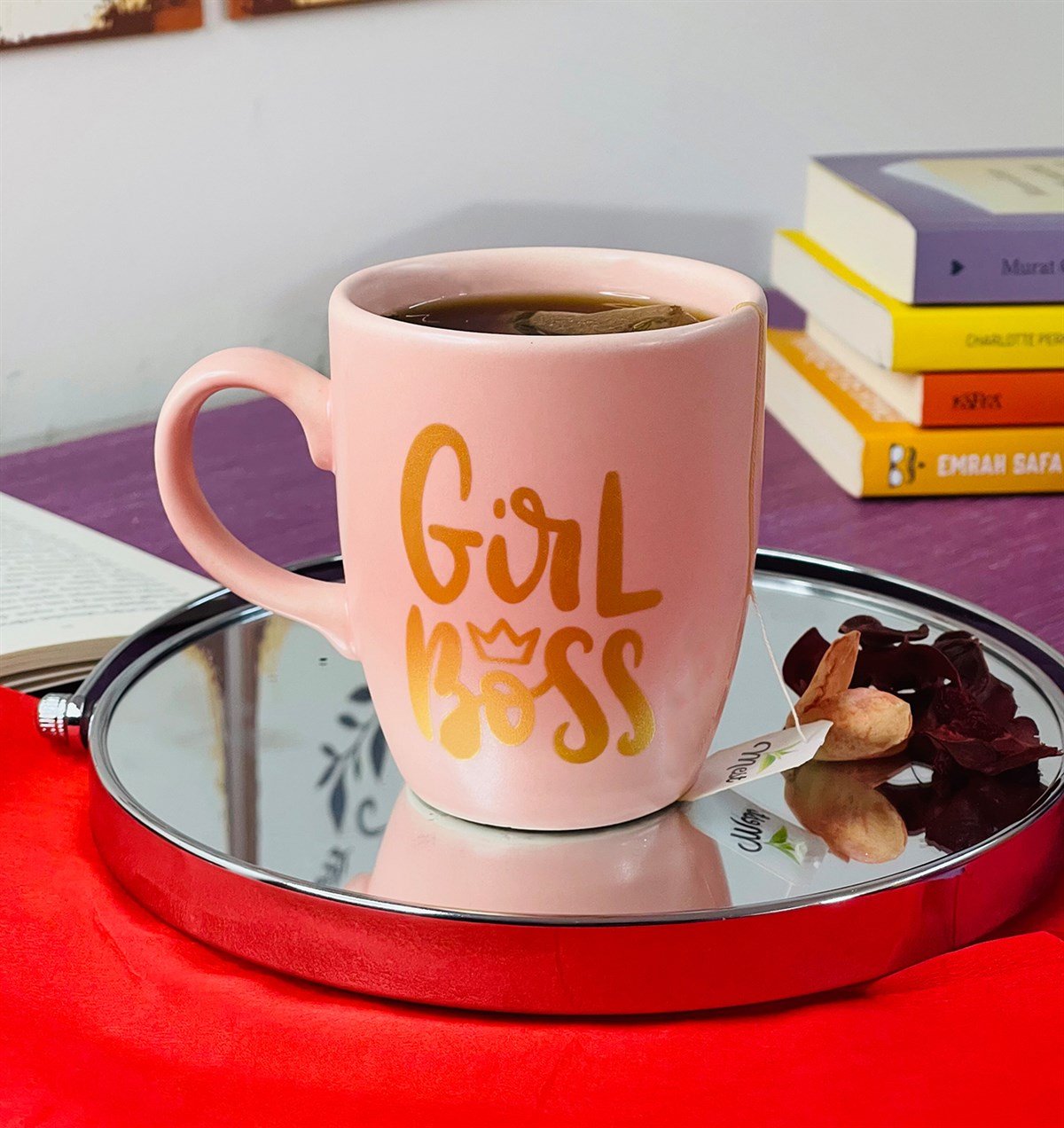 Girl Boss Tasarımlı 9 Cm Kupa BardakgiftmodaGmkp100223