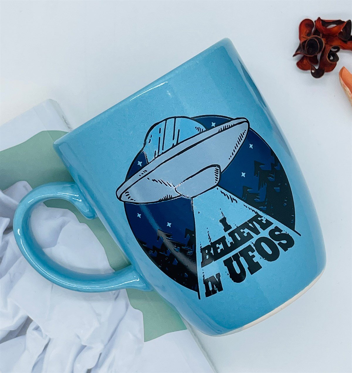 Ufo Tasarımlı 9 Cm Kupa BardakgiftmodaGmkp100227