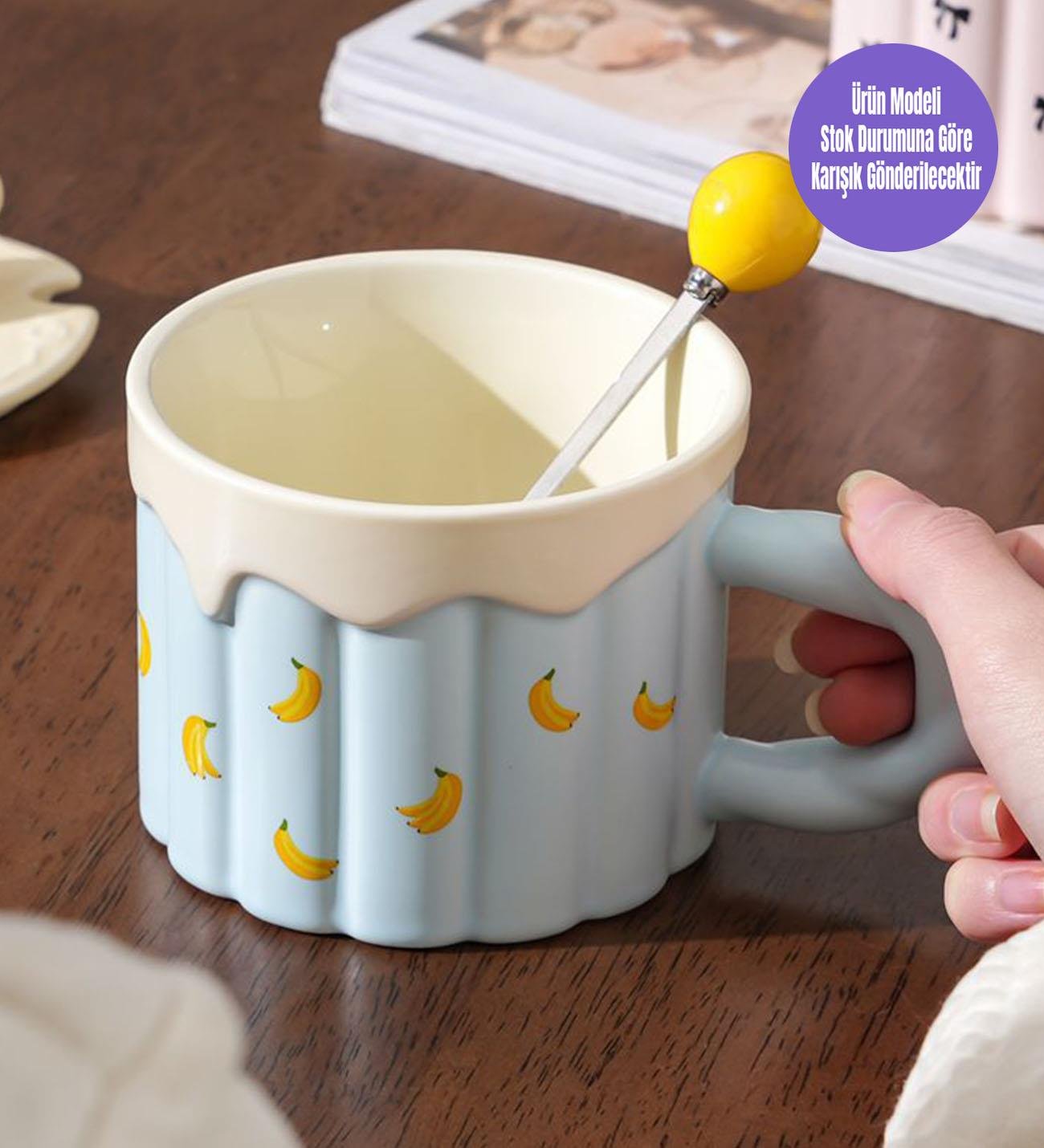 Tatlı Ayıcık Temalı Seramik KupagiftmodaBM-2009