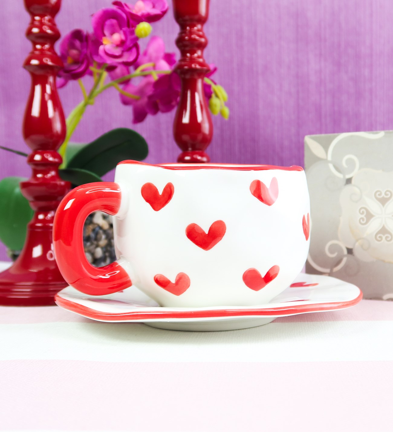 Karışık Desenli Kahve Kupası BM-2326giftmodaBM-2326