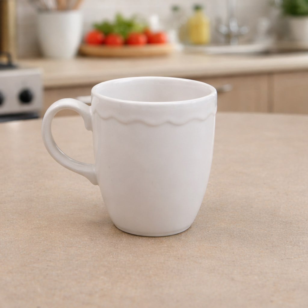 Minimal Dalga Detaylı Seramik Kahve Kupası (BMK-0023)giftmodaBMK-0023