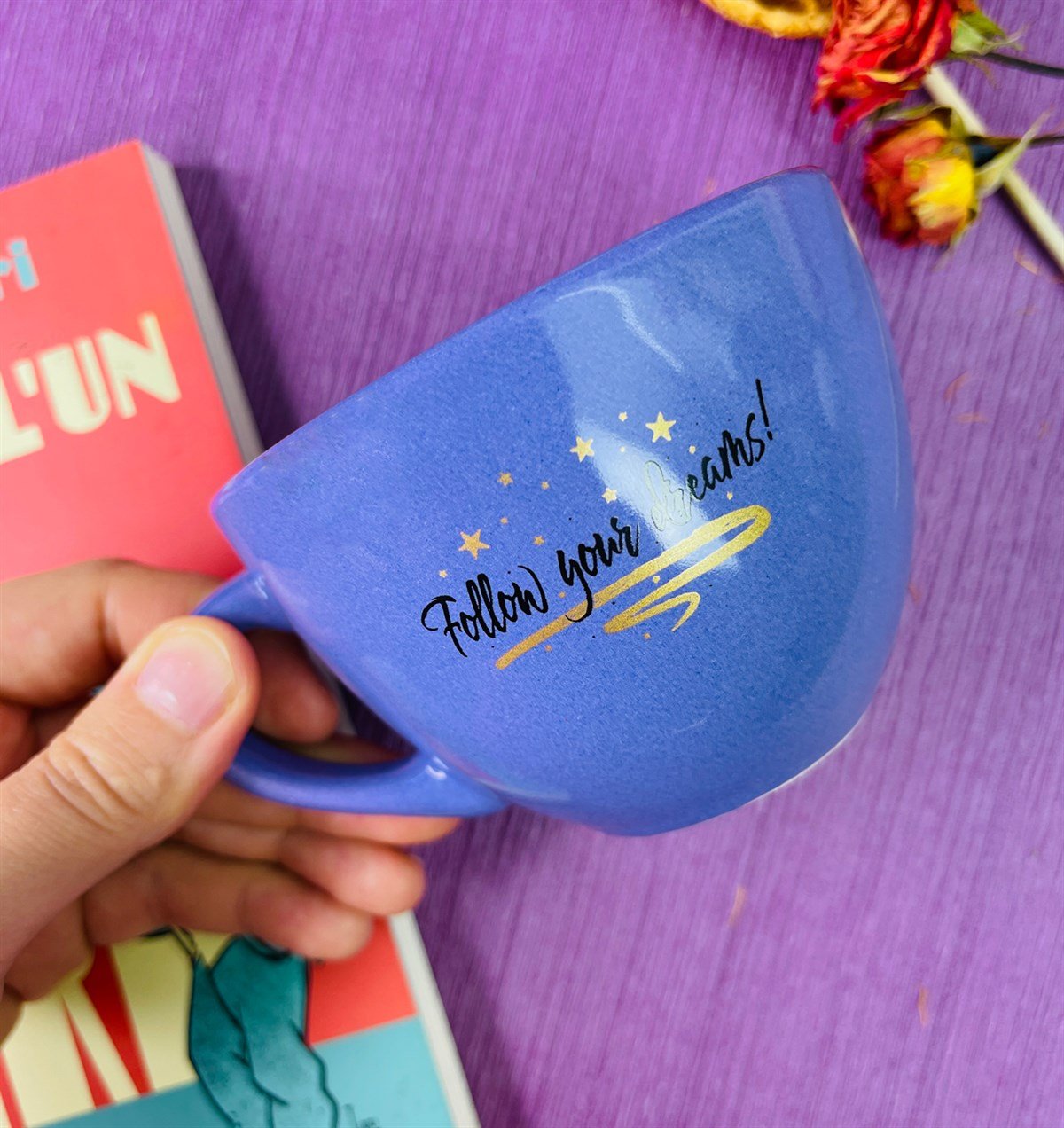 Follow Your Dream Tasarımlı 6 Cm Kupa BardakgiftmodaGmkp100251