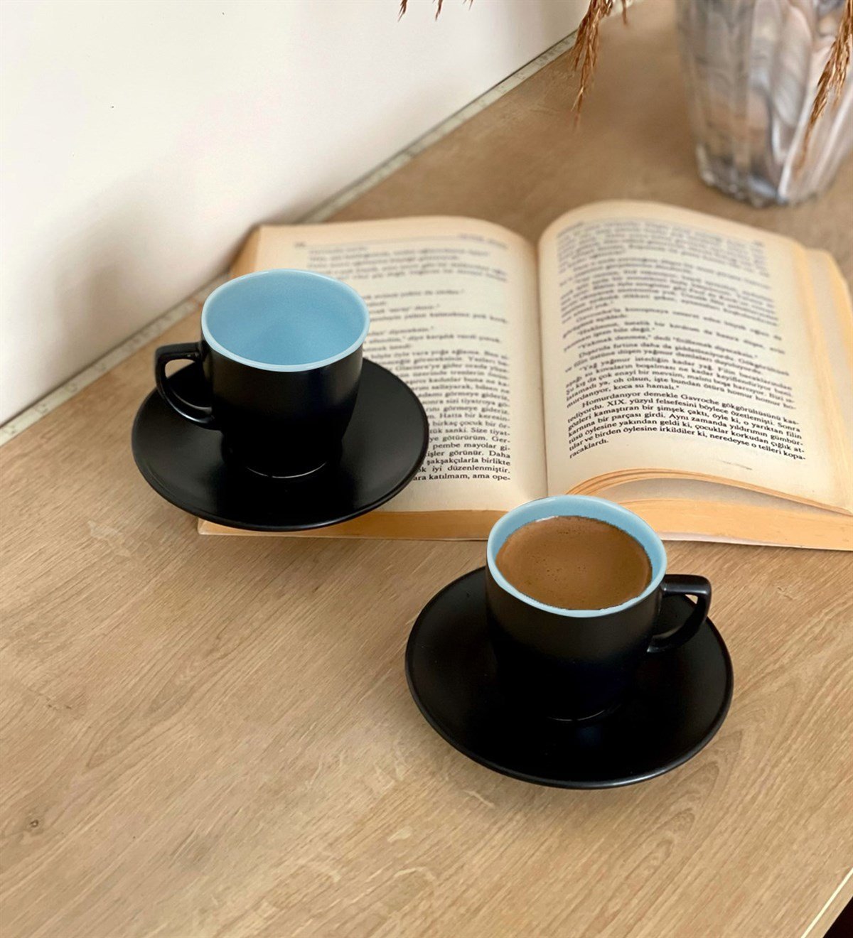 2'li Mat Türk Kahvesi Fincan SetigiftmodaGmkp100194