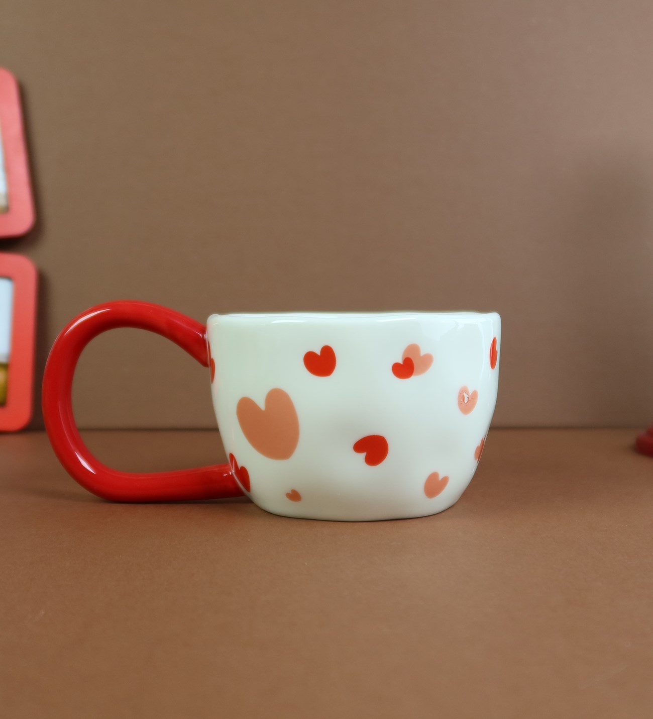 Love Kalp Seramik Kahve Kupası BM-2387giftmodaBM-2387