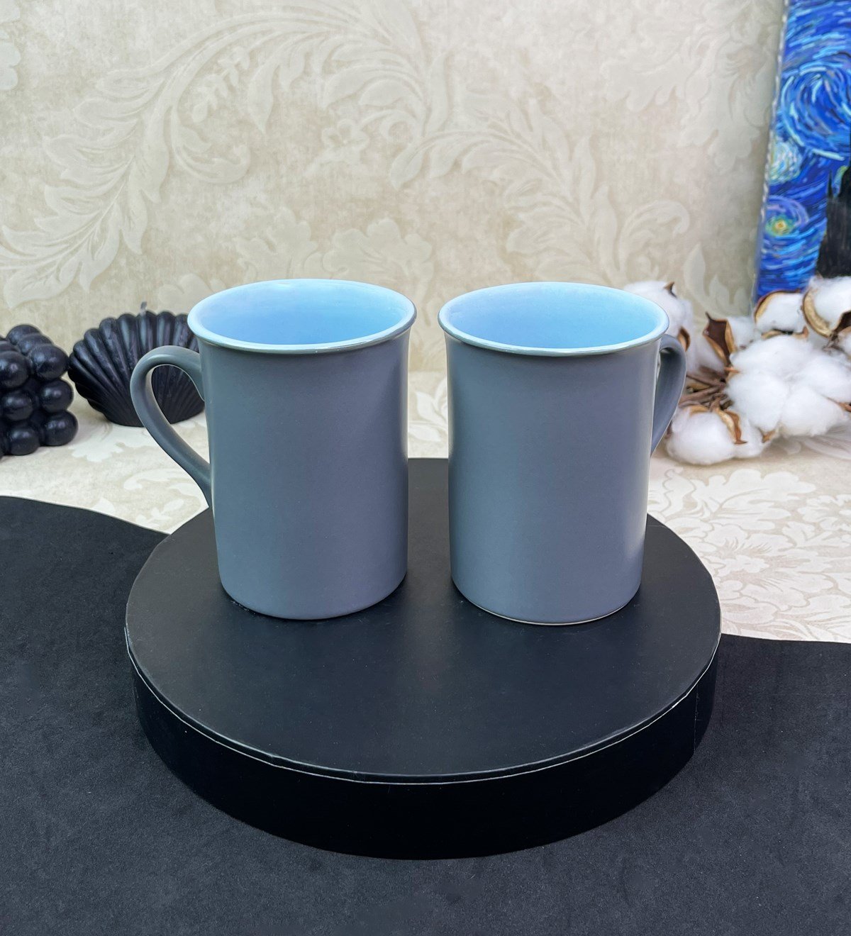 2'li İçi Renkli Kupa 250 MlgiftmodaGmkp100605