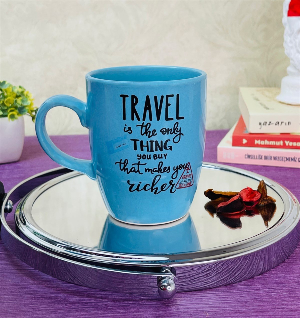 Travel Tasarımlı 9 Cm Kupa BardakgiftmodaGmkp100315