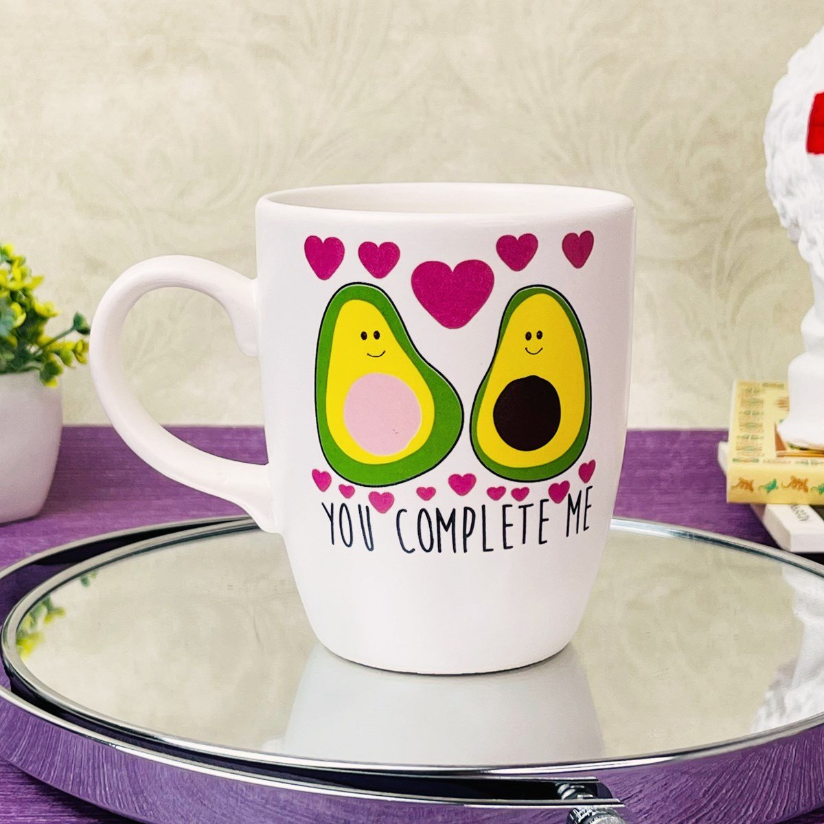 Avokado Tasarımlı 9 Cm Kupa BardakgiftmodaGmkp100332