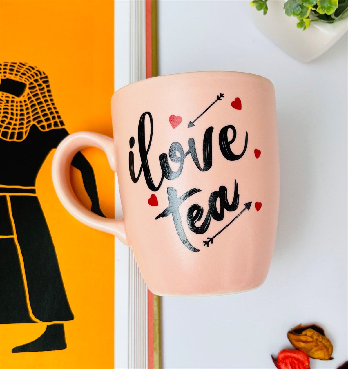 Love Tea Tasarımlı 9 Cm Kupa BardakgiftmodaGmkp100309