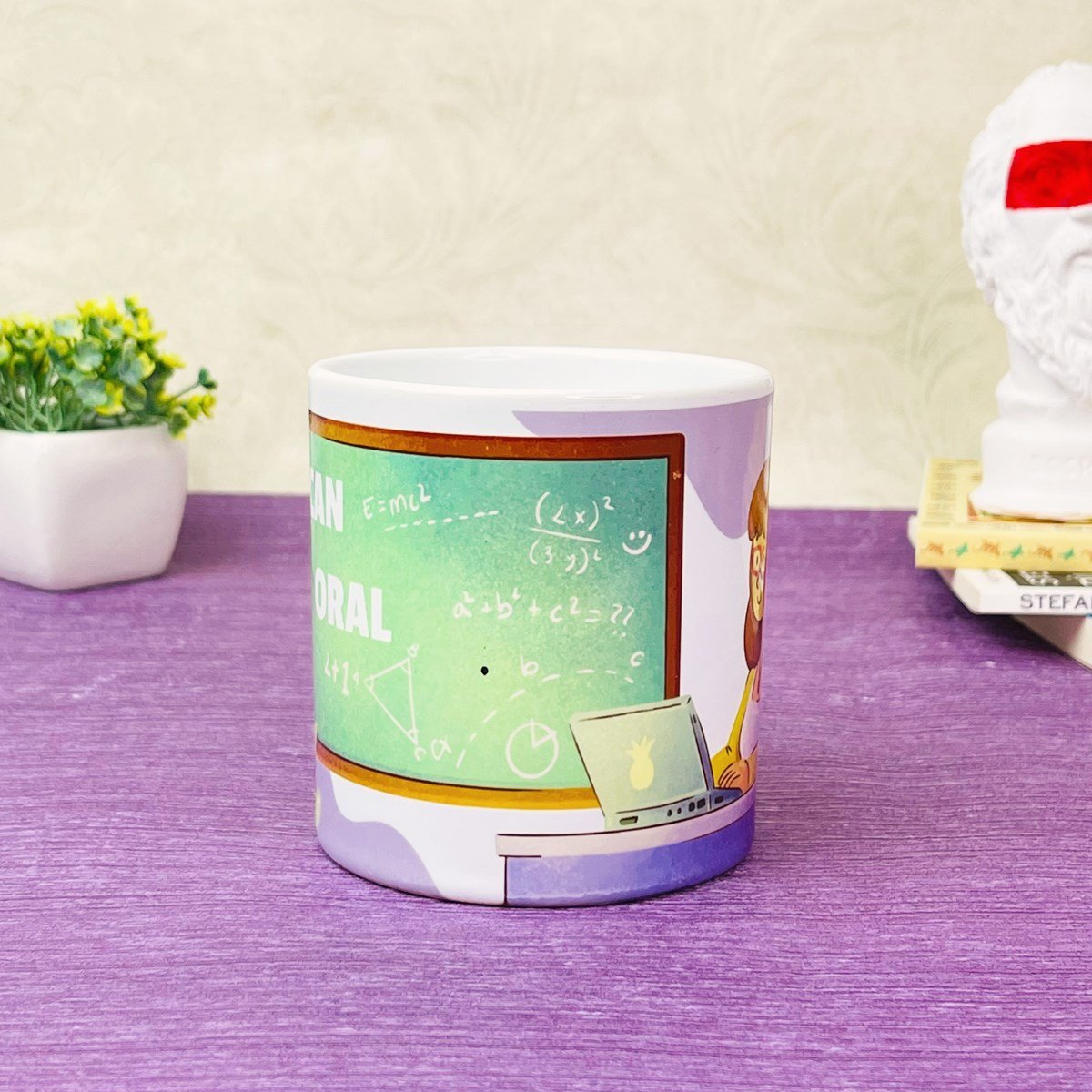 Kişiye Özel Sınıf Öğretmeni Tasarımlı KupagiftmodaGmkp100335