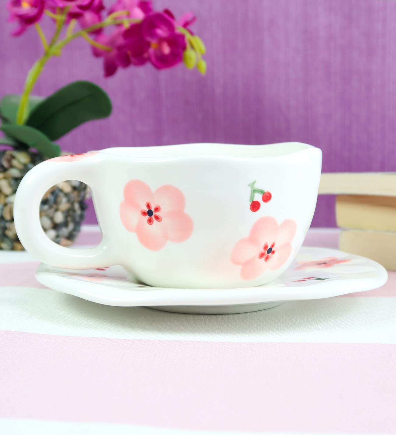 Dekoratif Desenli Kahve Kupası BM-2325giftmodaBM-2325